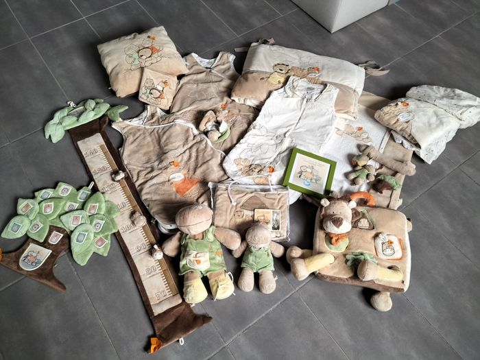 Lot noukies hippoum baboum et zamaba chambre et accessoires - photo numéro 2