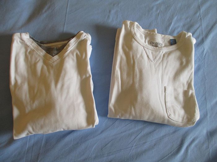 lot de 2 tee shirts garçon okaidi 8 ans - photo numéro 5