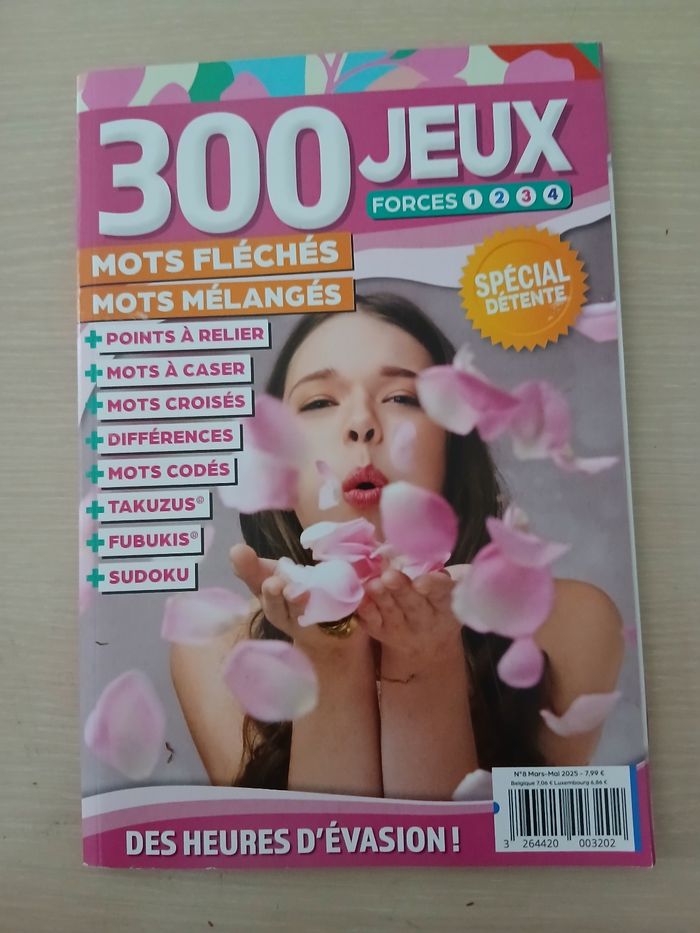 Livre neuve 300 jeux special detente - photo numéro 4