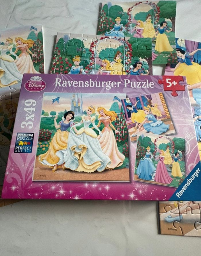 Coffret puzzle princesse Disney