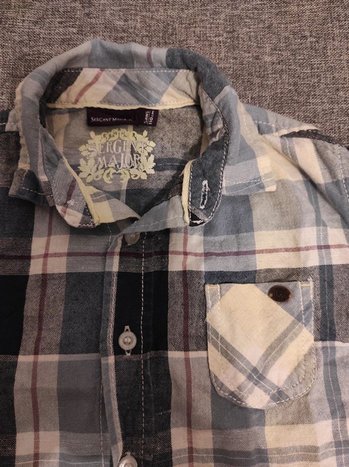 Chemise à longues longues sergent major 5 ans - photo numéro 2