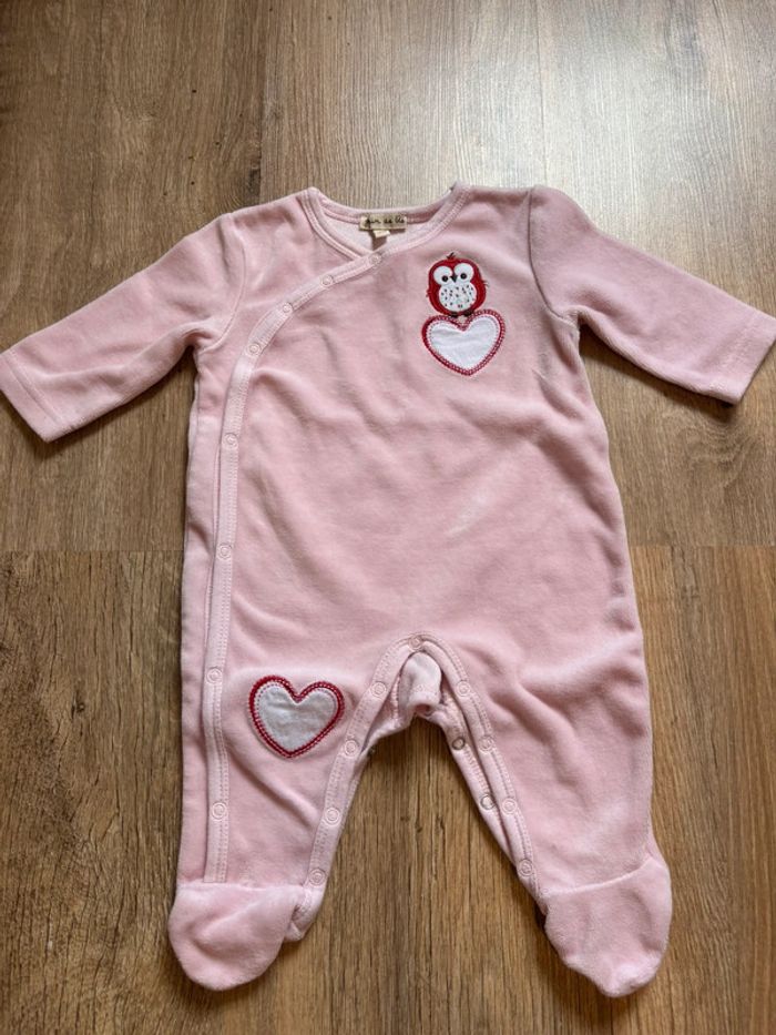 Pyjama velours 3 mois - photo numéro 2