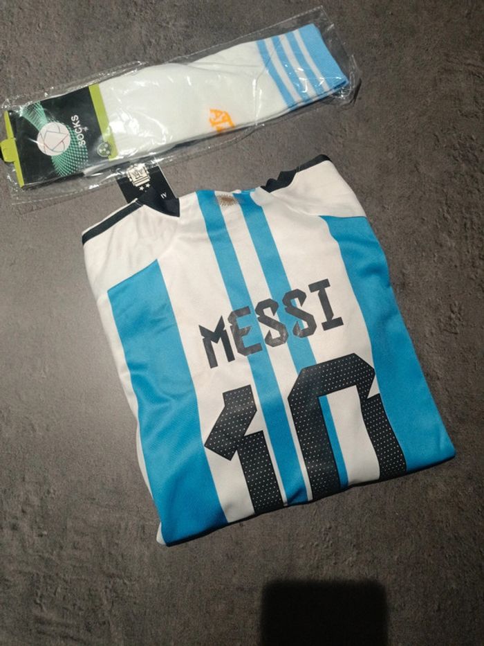 Tenue football Léo Messi argentine t.30 - photo numéro 4