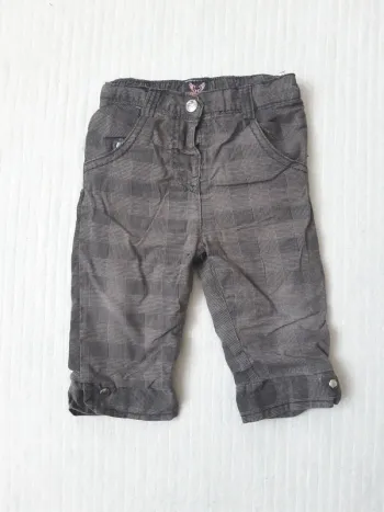 Pantalon à carreaux Devil Child 18 mois