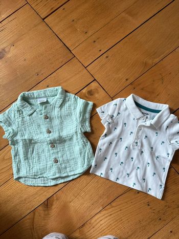 Chemise garçon taille 3 mois neuf