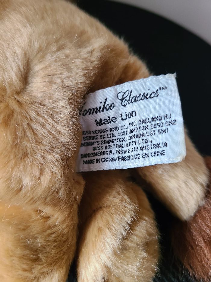 doudou lion - photo numéro 2