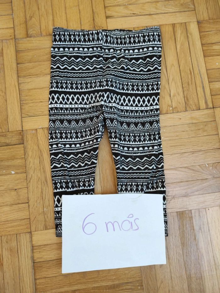 Legging noir et blanc