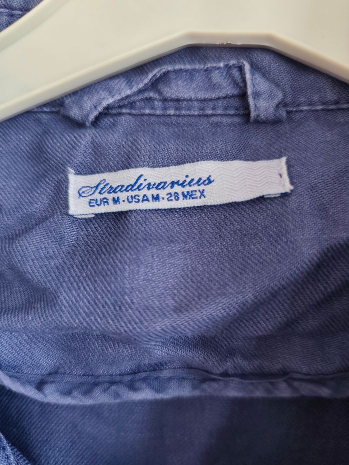 Chemise bleu – Taille M – Stradivarius - photo numéro 2