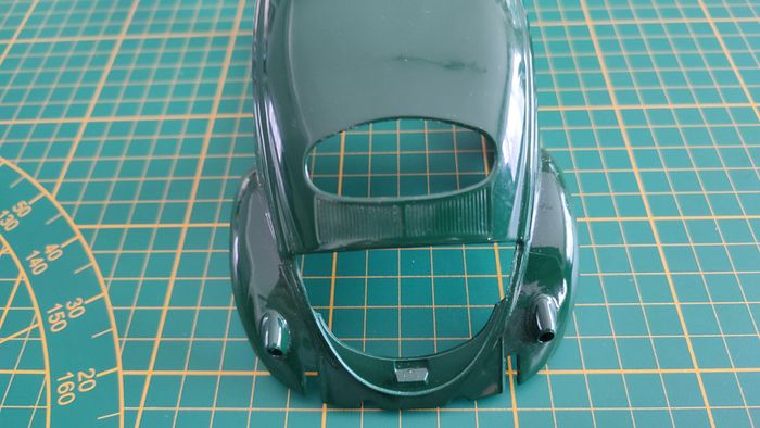 Carcasse carrosserie pièce miniature Burago Bburago Volkswagen Beetle 1955 1/18 1/18e 1/18ème #C59 - photo numéro 6