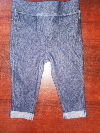 Legging façon jean