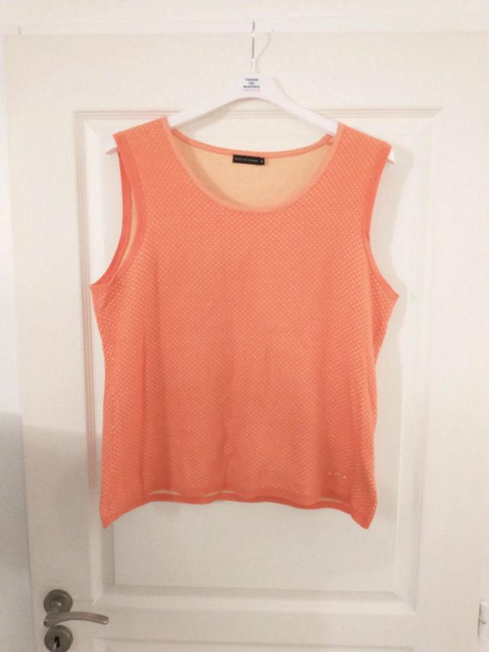 Débardeur mise au green taille 4 coloris orange
