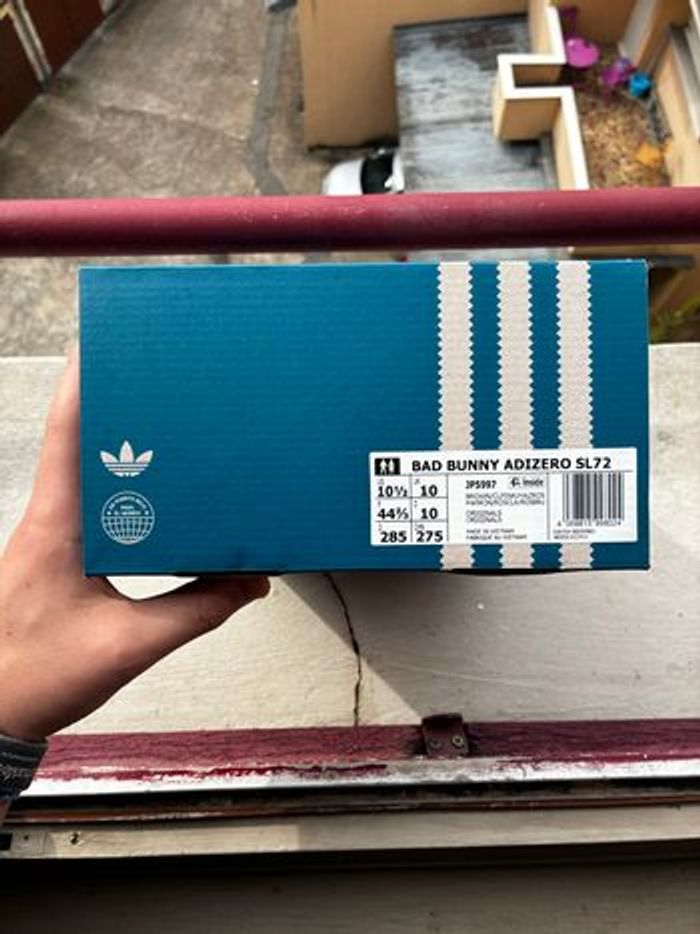 Adidas x Bad Bunny Adizero SL 72 Brown/Clear Pink/Hazy Rose - Taille 44 2/3- Neuves - photo numéro 9