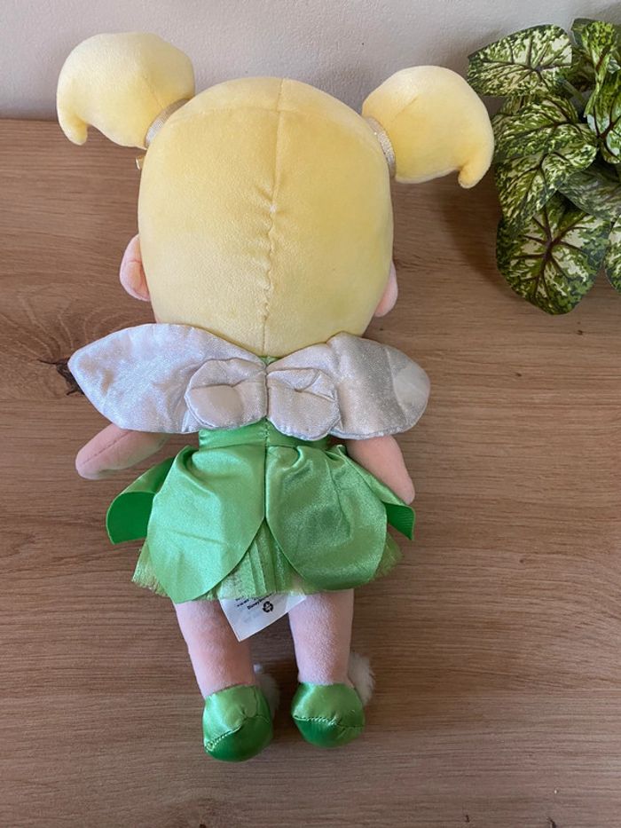 Doudou peluche fée clochette tinker Bell Disney store 34 cm - photo numéro 3