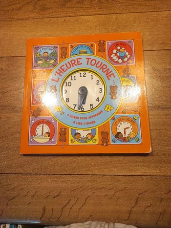 Livre pour apprendre l'heure