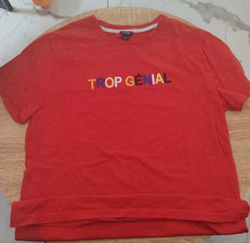 T-shirt enfant 12 ans trop génial lot possible