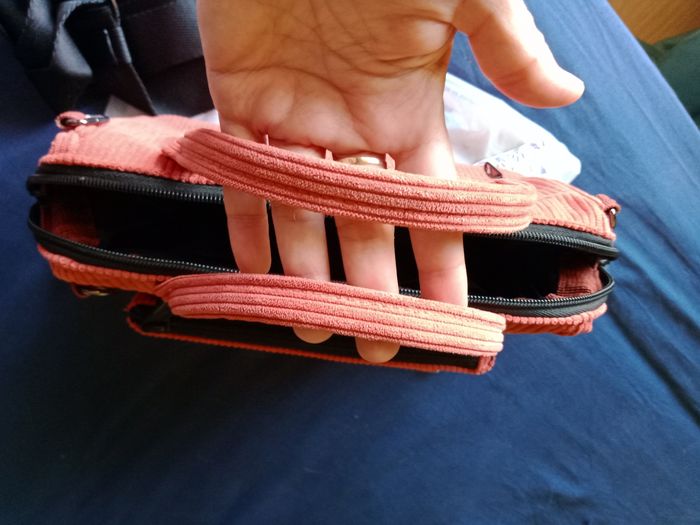 Cabaia Crossbody Medium velours - photo numéro 8