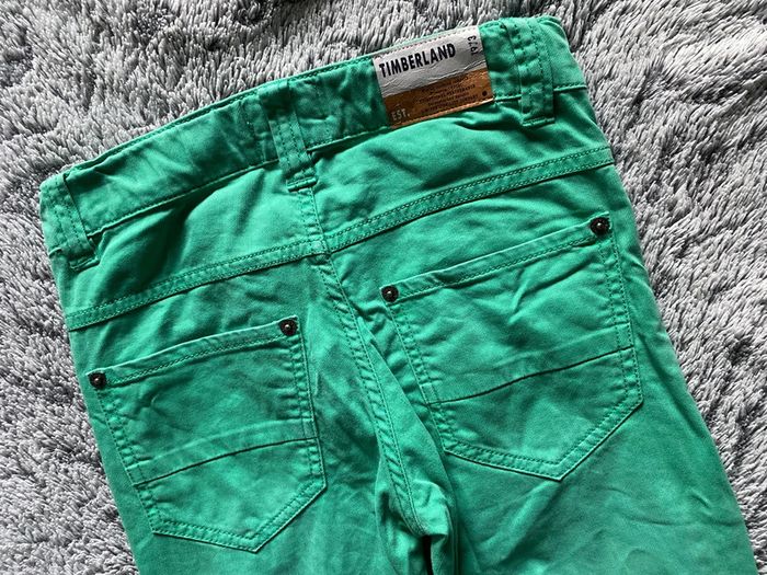 Jeans vert slim fit Timberland - 10 ans - photo numéro 5