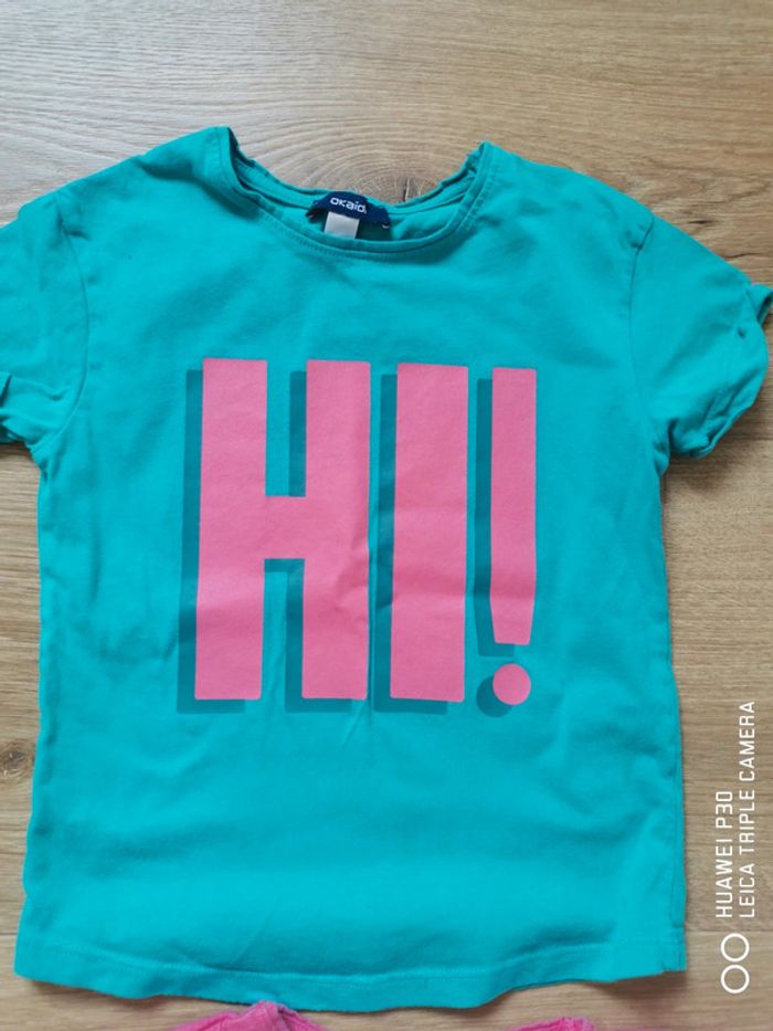 Lot 4 t shirt MC 6 ans - photo numéro 2
