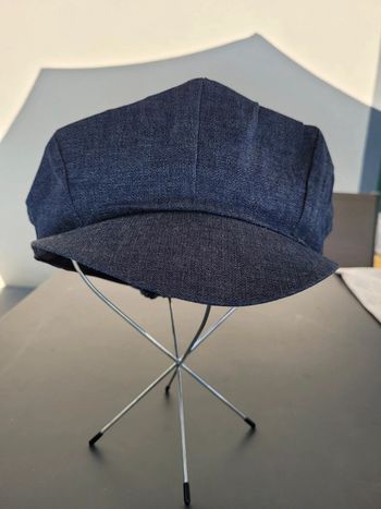 Casquette en jean style gavroche neuve T 57