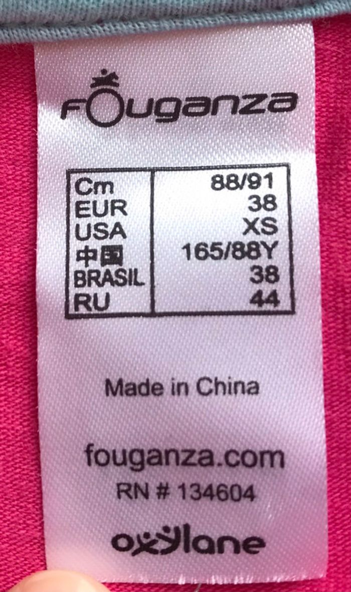 Polo équitation rose Fouganza - photo numéro 3