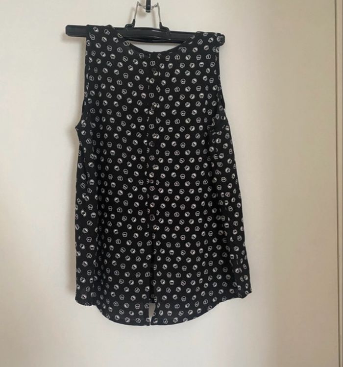 Blouse noire Jennyfer XS - photo numéro 2