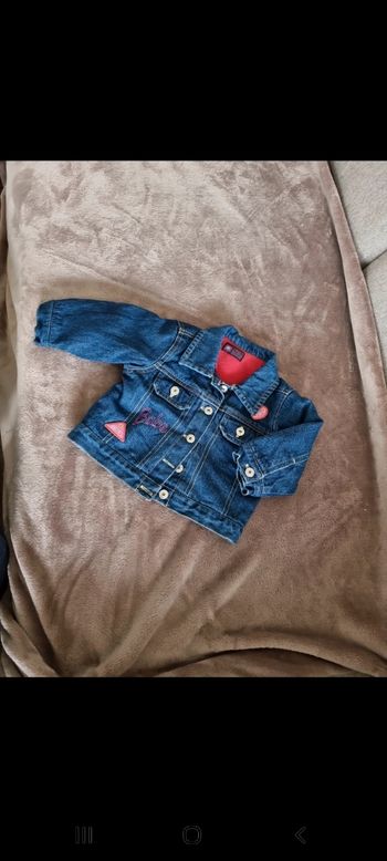 Veste en jean fourré à l'intérieur