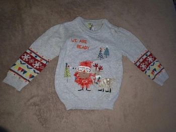 Pull de noël garçon 18 mois