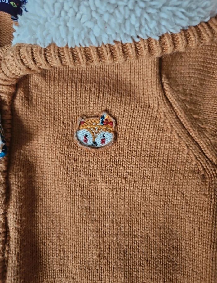 Gilet zippé 12 mois - photo numéro 3