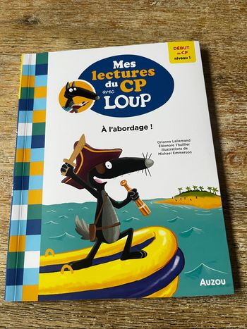 Livre lecture CP loup le loup