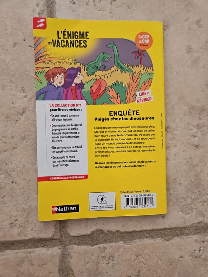 Livre exo vacances L egnime des vacances - photo numéro 2