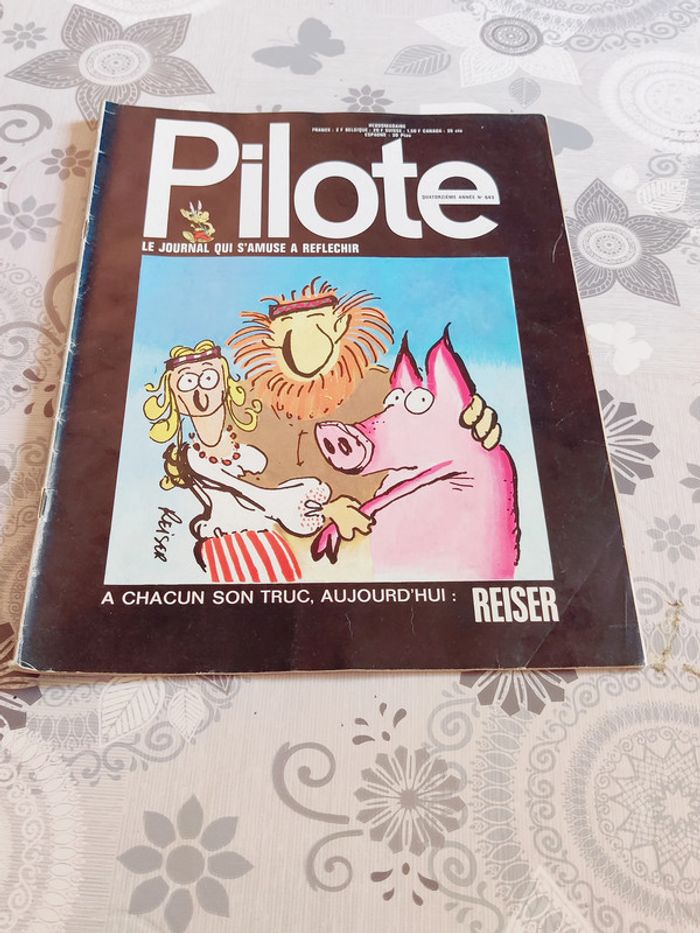 Pilote Numéro 643 (02/03/1972) 52 pages - Complet