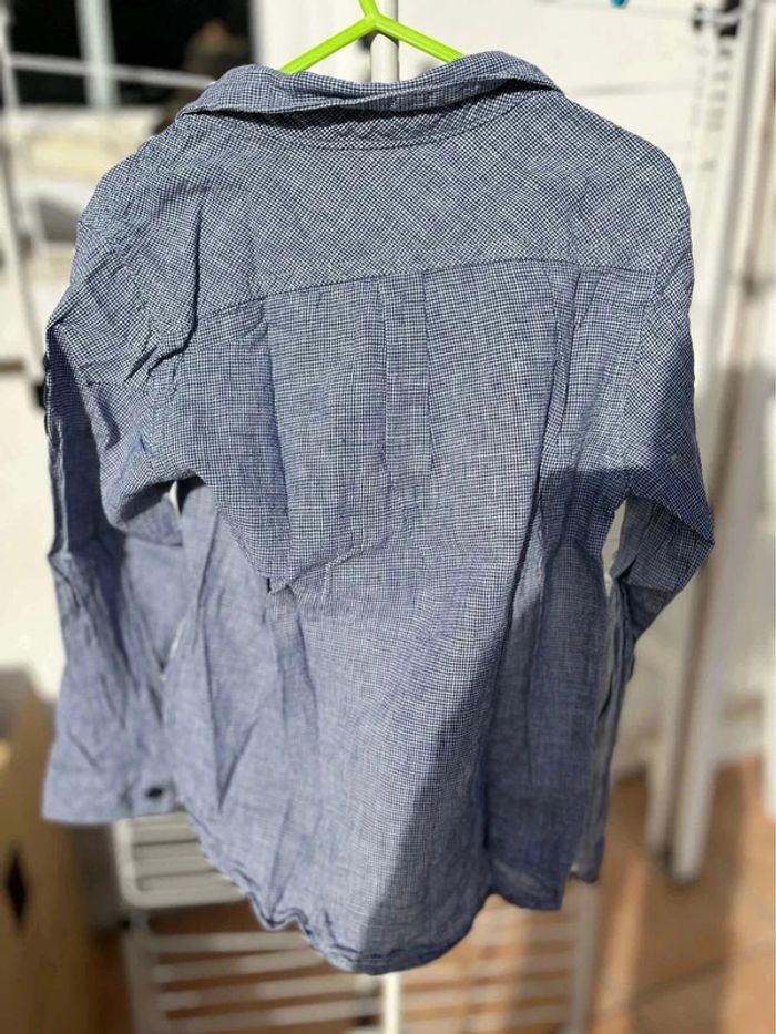 Chemise manche longue à carreaux - photo numéro 3