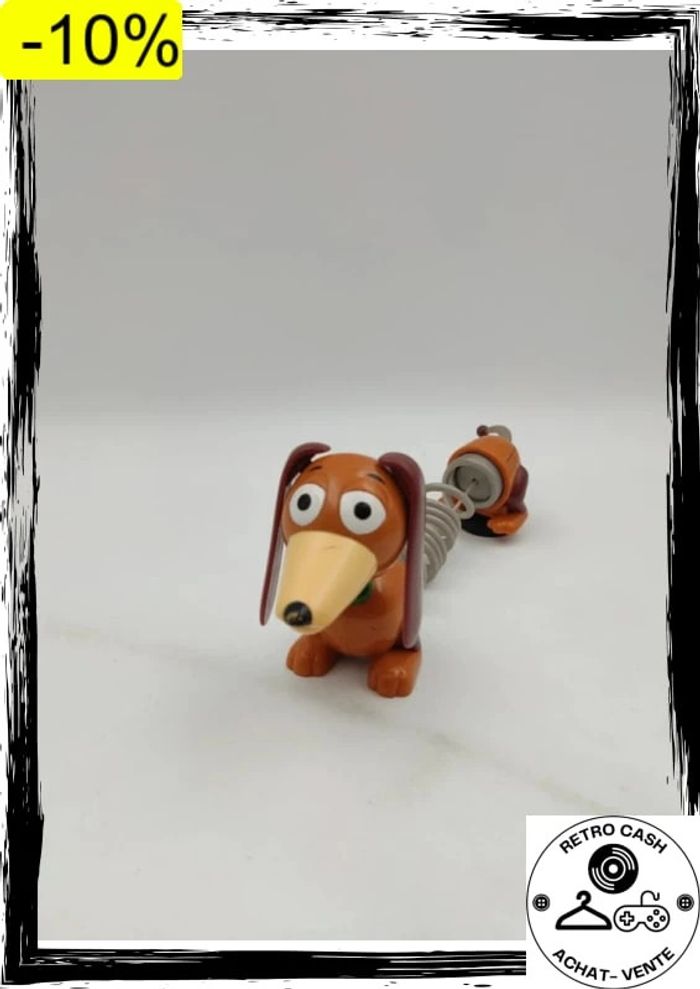 Pupazzo Toy Story Zigzag Slinky Dog Chien MC Donald 2000 Disney cane toystory - photo numéro 2