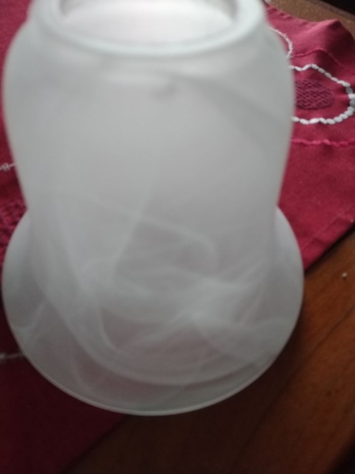 Globes opaques lustre Vintage - photo numéro 5