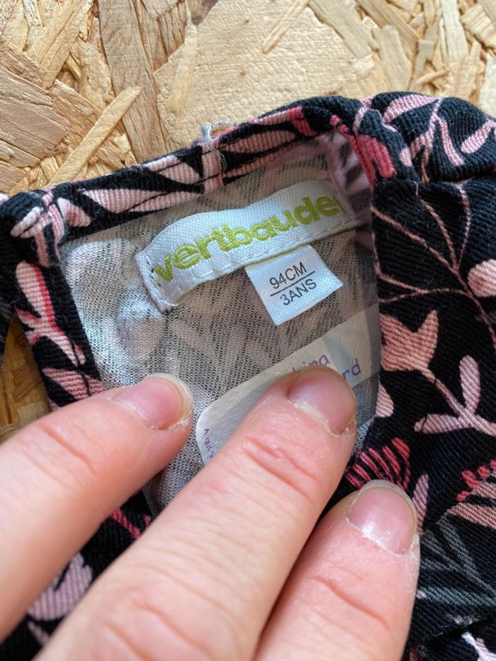 Tunique tee-shirt 3 ans Vertbaudet fille - photo numéro 3