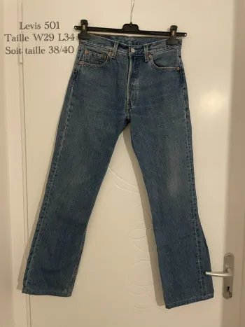 Jean Levi's 501 - Authentique - W29 L34 - Style vintage