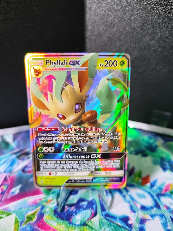 Carte pokémon 🇨🇵 Phyllali GX 13/156 Ultra prisme - photo numéro 2