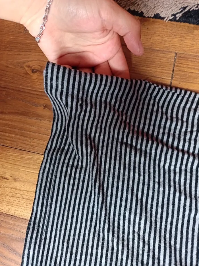 Cols roulé femme à rayures - photo numéro 2