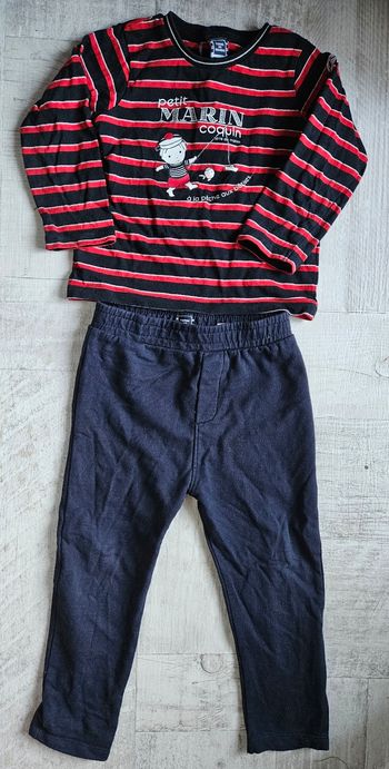 Ensemble terre de marins 24 mois