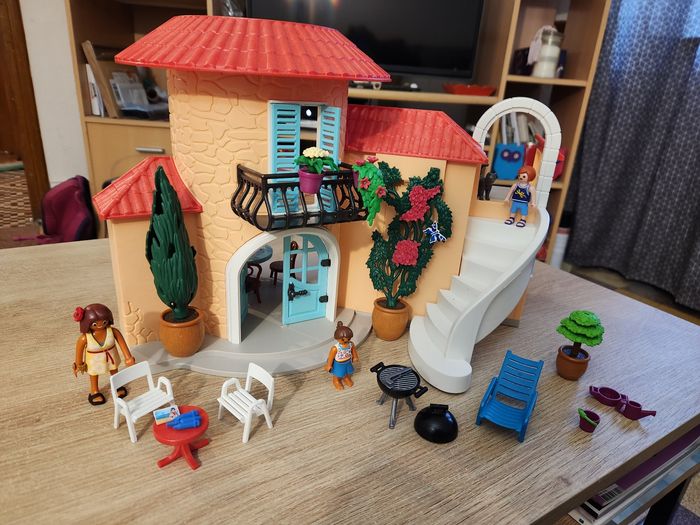 Playmobil 9420 Summer Villa + boîte & notice – Très bon état