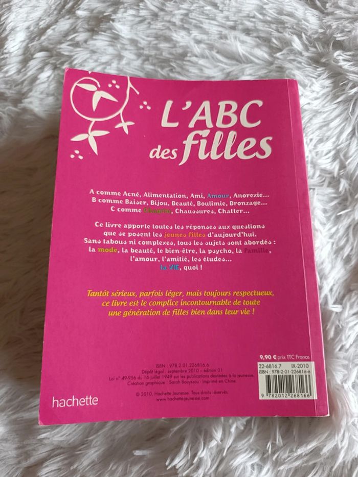 Livre l'ABC des filles _ Le guide de 2011 _ Hachette - photo numéro 18
