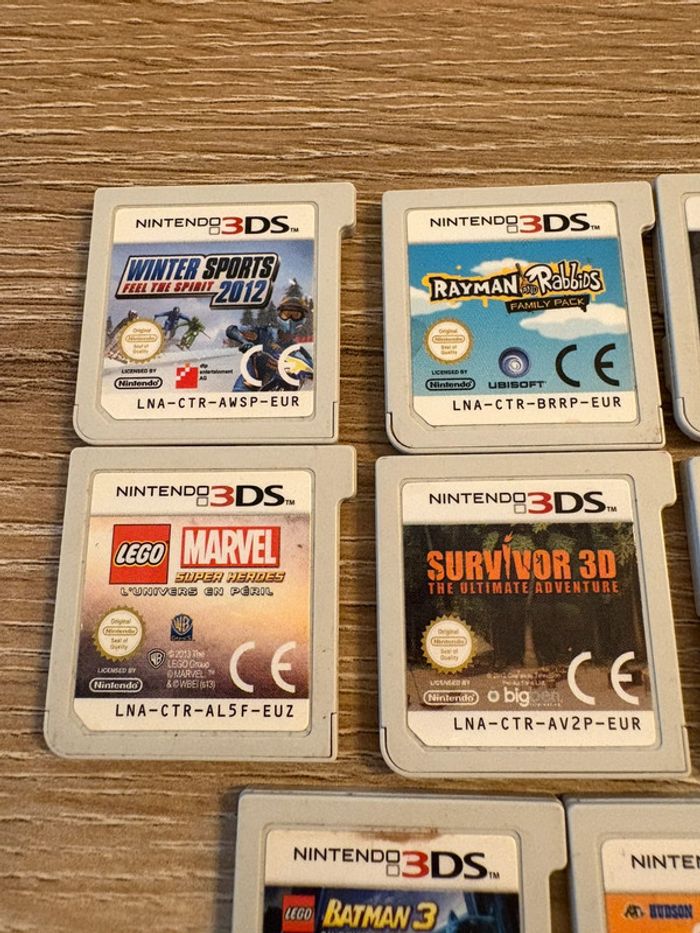 Lot de 8 jeux nintendo 3ds - photo numéro 3