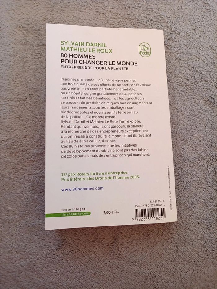 80 Hommes pour changer le monde - photo numéro 2