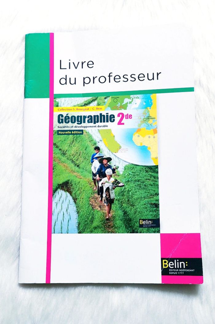 Livre du prof : Géographie 2nde - Sociétés et développement durable 🖤