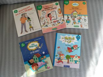 Lot 5 livres CP Premières lectures 