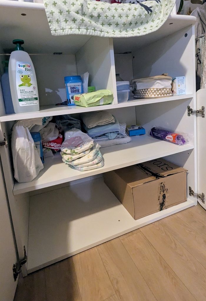 Table à Langer avec rangements - photo numéro 2