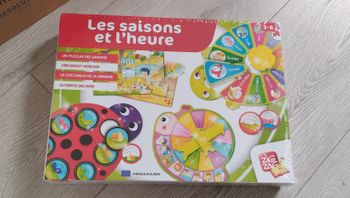 Jeu les saisons et l'heure zigzag neuf 