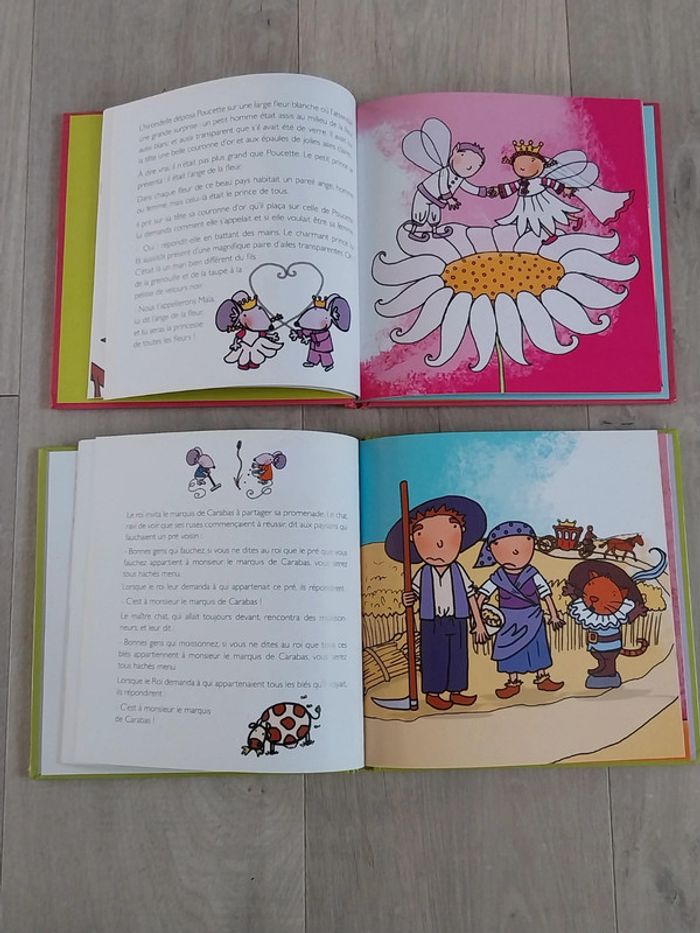 Lot de 2 livres avec CD "Contes et fables à lire et à écouter " - photo numéro 3