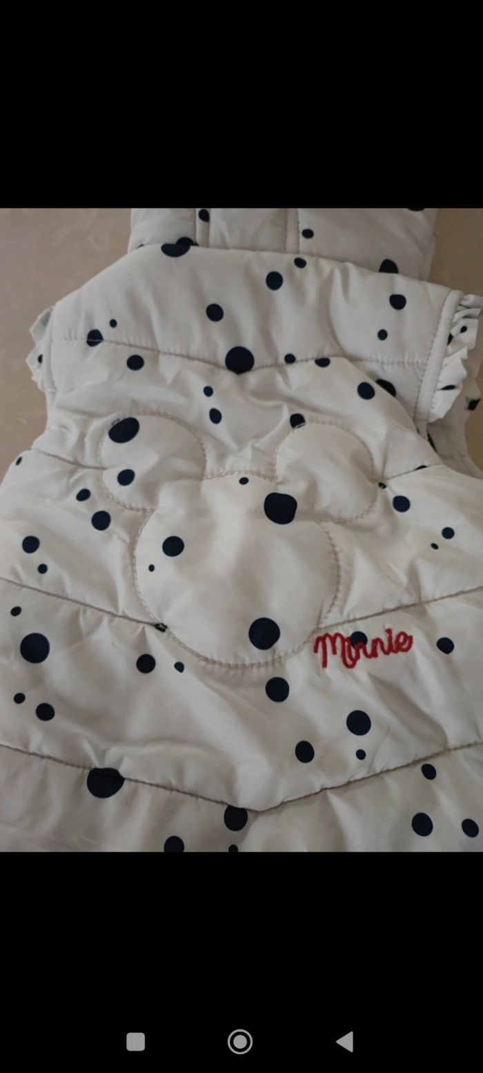 🌸doudoune sans manches 9 mois Disney - photo numéro 9