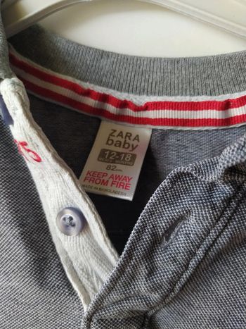 Polo manches longues Zara